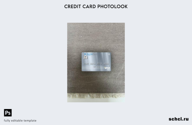 цифровая загрузка Танзания AccessBank Visa дебетовая карта фото шаблон переднего